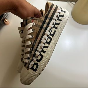 Womens authentic Burberry sneakers